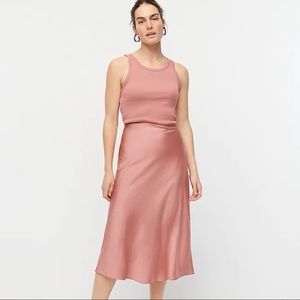 JCrew Slip Skirt Warm Rose XS
